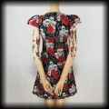Sukienka Black Roses M czaszki i róże5.jpg