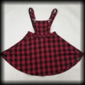 Spódnica Hot Topic M kratka retro ogrodniczka5.jpg