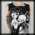 Sukienka Vixxsin M Punk Gothic Pin Up Girl2.jpg