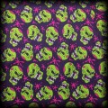 Sukienka Pin Up Psychobilly Lady Vintage XXL3XL zombie czaszki8.jpg