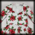 Sukienka Pin Up Hell Bunny XL biała w kwiaty7.jpg