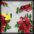 Sukienka Pin Up Hell Bunny XL biała w kwiaty8.jpg