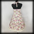 Sukienka Dolly &amp; Dotty L kremowa w kwaty Pin Up Retro5.jpg