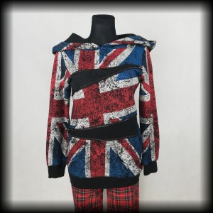 Bluza punkowa M Pussy Deluxe angielka 