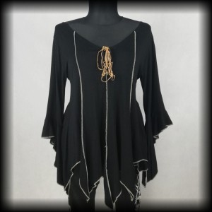 Bluzka gotycka M-XL rozmiar uniwersalny 