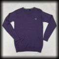 Sweter Fred Perry wełniany M fiolet.jpg
