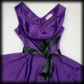 Sukienka Pin Up Belle Poque M fioletowa satynowa7.jpg
