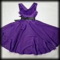 Sukienka Pin Up Belle Poque M fioletowa satynowa9.jpg