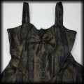 Sukienka Golden Steampunk XLXXL goth złota drapowana7.jpg