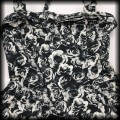 Sukienka Pin Up Punk Hearts &amp; Roses M mini mroczne róże7.jpg