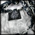 Sukienka Pin Up Punk Hearts &amp; Roses M mini mroczne róże9.jpg