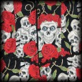 Sukienka Punk Gothic Living Dead Souls L mini czaszki róże91.jpg