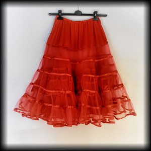 Halka Tiulowa VooDoo Vixen czerwona XS-XL
