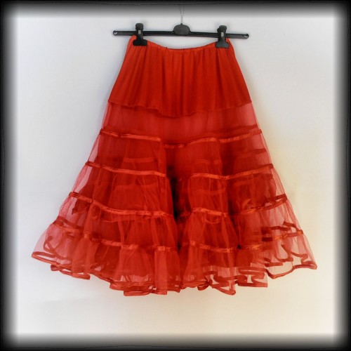 Halka Tiulowa VooDoo Vixen czerwona XS-XL