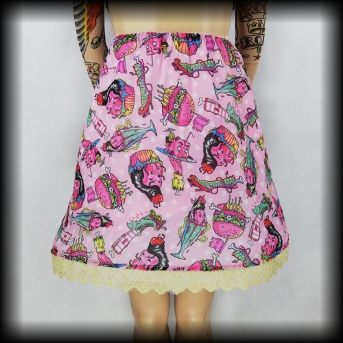 Spódnica mini XSS zombie na talerzu.jpg