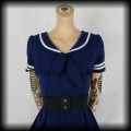 Sukienka Pin Up Hell Bunny Vixen ML marynarska3.jpg