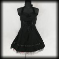 Sukienka Goth Hearts &amp; Roses XXL gorsetowa.jpg