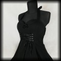 Sukienka Goth Hearts &amp; Roses XXL gorsetowa4.jpg