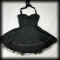 Sukienka Goth Hearts &amp; Roses XXL gorsetowa6.jpg