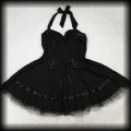 Sukienka Goth Hearts &amp; Roses XXL gorsetowa9.jpg