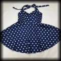 Sukienka Pin Up Hell Bunny 3XL granatowa w groszki9.jpg
