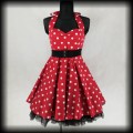 Sukienka Pin Up Hell Bunny XL czerwona w groszki.jpg
