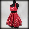 Sukienka Pin Up Hell Bunny XL czerwona w groszki2.jpg
