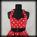 Sukienka Pin Up Hell Bunny XL czerwona w groszki3.jpg