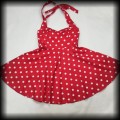 Sukienka Pin Up Hell Bunny XL czerwona w groszki6.jpg
