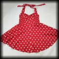 Sukienka Pin Up Hell Bunny XL czerwona w groszki9.jpg