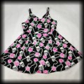 Sukienka Pin Up Punk 3XL czaszki róże5.jpg