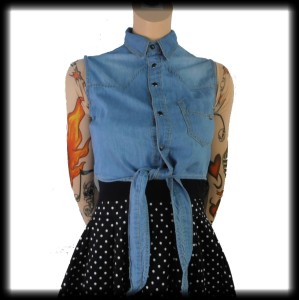 Koszula wiązana M jeans rockabilly