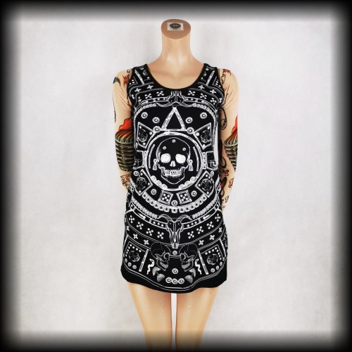 Sukienka mini Jawbreaker L occult czaszki NOWA.jpg