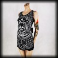Sukienka mini Jawbreaker L occult czaszki NOWA3.jpg