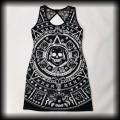 Sukienka mini Jawbreaker L occult czaszki NOWA5.jpg