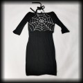 Sukienka mini Banned S pajęczarka halloween91.jpg