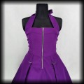 Sukienka Vixxsin M fioletowa Pin Up Punk Gothic gorset3.jpg
