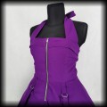 Sukienka Vixxsin M fioletowa Pin Up Punk Gothic gorset4.jpg