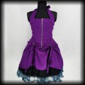 Sukienka Vixxsin M fioletowa Pin Up Punk Gothic gorset5.jpg