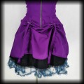 Sukienka Vixxsin M fioletowa Pin Up Punk Gothic gorset6.jpg