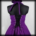 Sukienka Vixxsin M fioletowa Pin Up Punk Gothic gorset8.jpg
