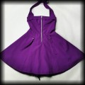 Sukienka Vixxsin M fioletowa Pin Up Punk Gothic gorset9.jpg