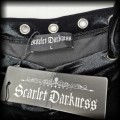Sukienka Scarlett Darkness L Goth czarna aksamitna mini9.jpg
