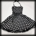 Sukienka Pin Up H&amp;R LXL czarna w groszki6.jpg