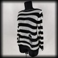 Sweter goth punk L sok z żuka destroy2.jpg
