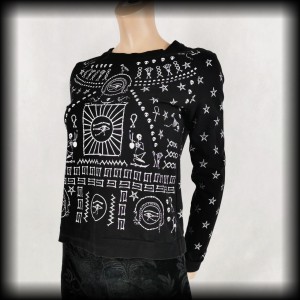 Bluza Jawbreaker S/M szkielety i pentagramy