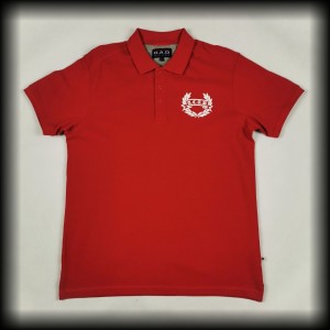 Polo ACAB L czerwone  A.C.A.B. powystawowe grubszy materiał