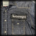 Koszula Turbonegro XL DIY granatowa w gwiazdki4.jpg