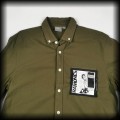 Koszula Ramones M DIY ciemno zielona khaki3.jpg