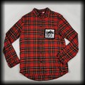 Koszula Ramones M DIY flanelowa w szkocką kratę2.jpg